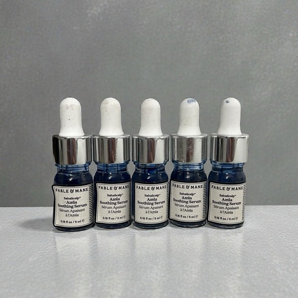 Fable & Mane Other - (5) Fable & Mane Sahascalp Amla Soothing Serum Mini Travel Size 5ml Bundle